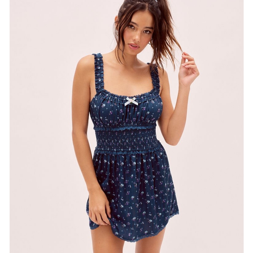 For Love & Lemons Lola Pointelle Dress